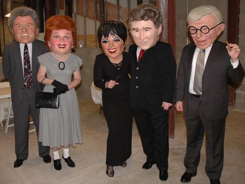 celebrity big heads
celebrity look alike lookalike impersonator
impersonator 
rodney dangerfield look alike impersonator
liza minnelli look alike impersonator
george w bush look alike impersonator  