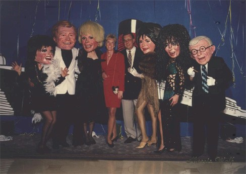 celebrity big heads
celebrity look alike lookalike impersonator
impersonator 
liza minnelli look alike impersonator
davdi letterman look alike impersonator
Cher look alike impersonator
george burns look alike impersonator